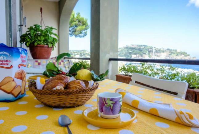 Ischia - Panoramic Apartment On The Sea Lacco Ameno  Bagian luar foto